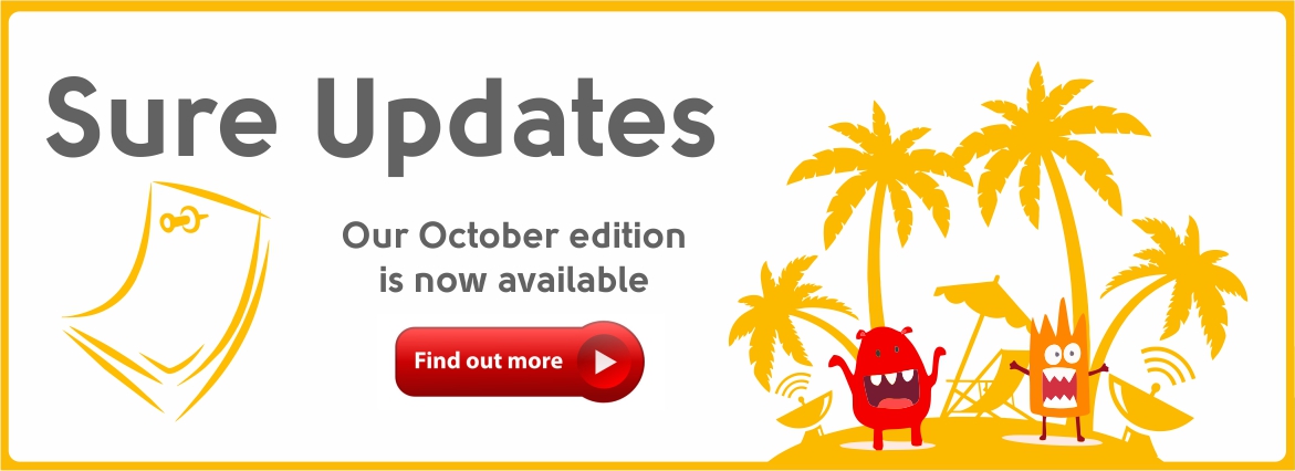 Sure Updates October banner2